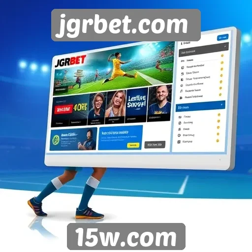Interface do usuário no site jgrbet