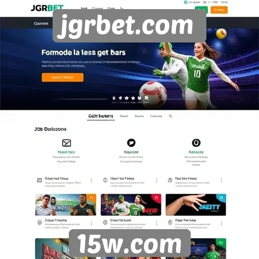 Recursos e funcionalidades do site jgrbet.com